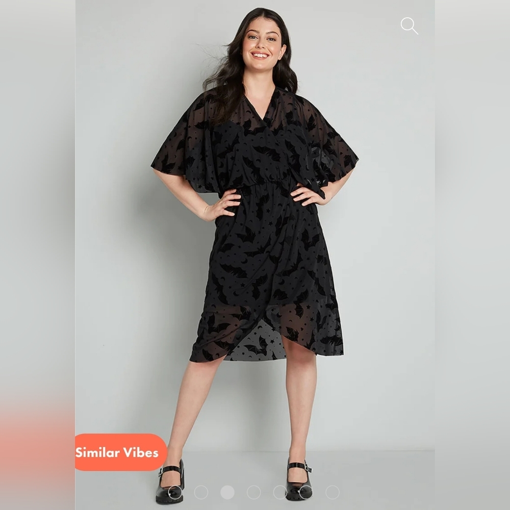 Dramatic Depths Velvet Dress